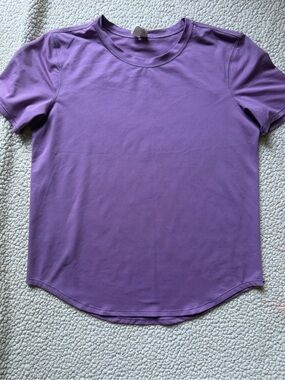 Lululemon Swiftly Tech Short Sleeve Purple Lavender Running Top Size 6